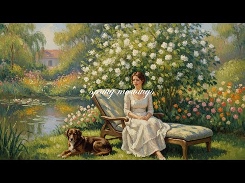 a playlist for walking through Monet's spring garden