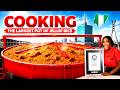 Nigerianisches Kochfestival Der Welt Mit Dem Größten Jollof Reis