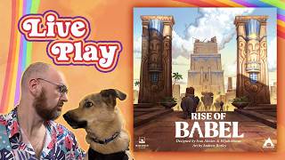 Rise of Babel Board Game Teach and Playthrough