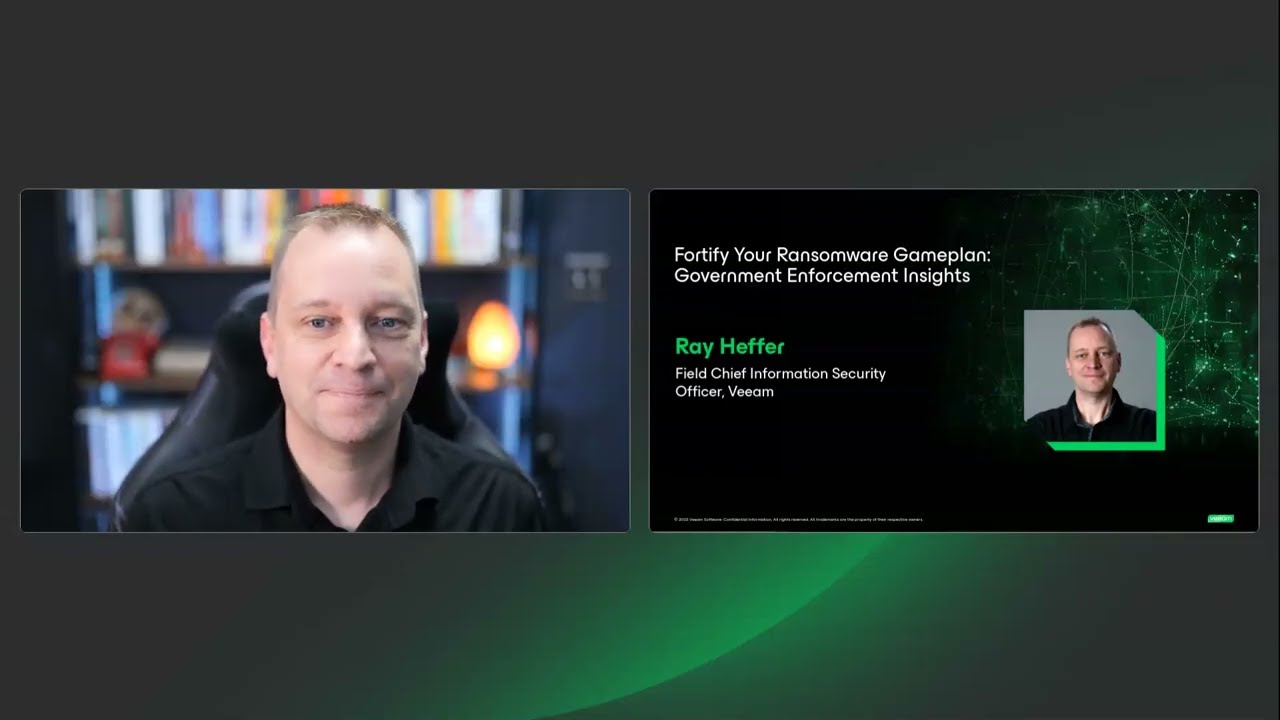 Webinar Fortify Your Ransomware Gameplan : Government Enforcement Insights video