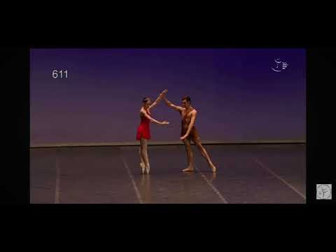 PAS DE DEUX DIANA & ACTEON YAGP🥇PAOLO PALUMBO, NURIA FERNANDES #ballet #pasdedeux #stage #emotional