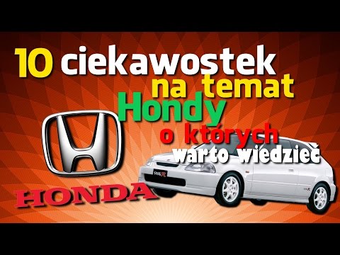 10 ciekawostek na temat Hondy, o których warto wiedzieć - #29 TOP10