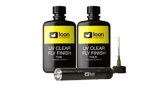 Loon UV Fly Finish Clear Glue Video Instructions - Fly Tying