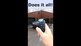 How Many Buttons are on the 2022 Chevrolet Tahoe Premier Key Fob? #Shorts