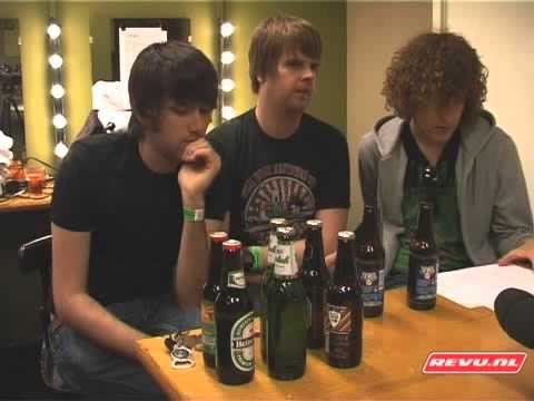 Pigeon Detectives beer test - 2008