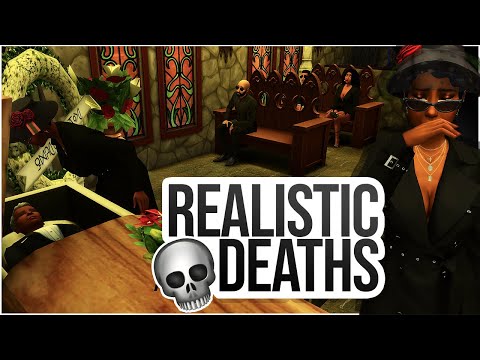 FUNERALS & GRAVEYARD LOTS! ⚰️👻 TOP REALISTIC DEATH MODS