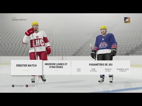 NHL 17 - EHC Biel/Bienne vs Lausanne HC - #11 Swiss National League A [HD]