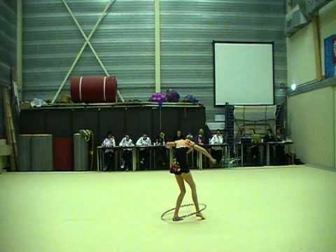 Estee Kraaijeveld Onderlinge Wedstrijd 14-01-2012 hoepel