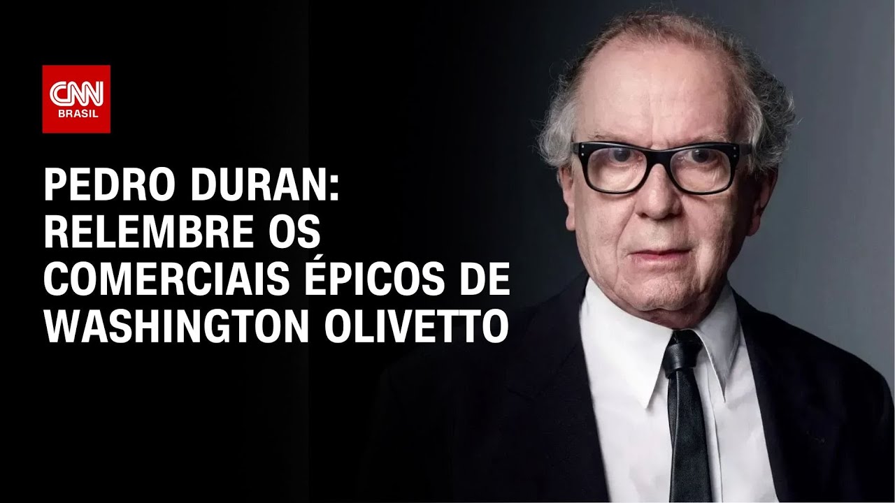 Pedro Duran: Relembre os comerciais épicos de Washington Olivetto | CNN NOVO DIA