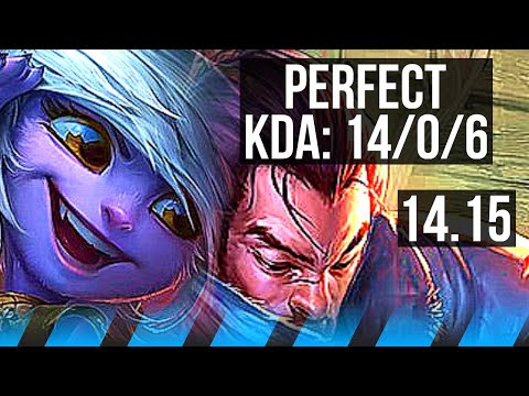 TRISTANA vs YASUO (MID) | 14/0/6, Legendary, 6 solo kills, 38k DMG | NA Grandmaster | 14.15