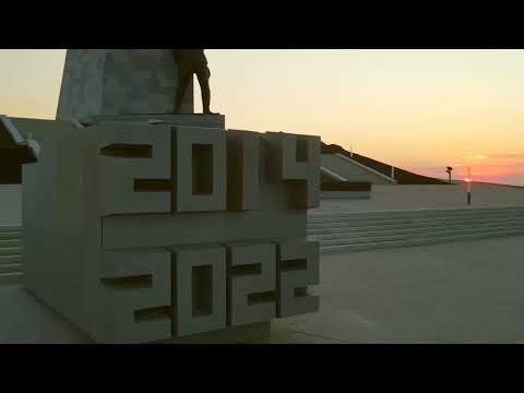 Russia  restored a landmark monument in Donbass in a record time