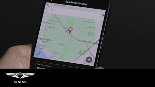 Genesis How to Set Geo-Fence Alert | Connected Services