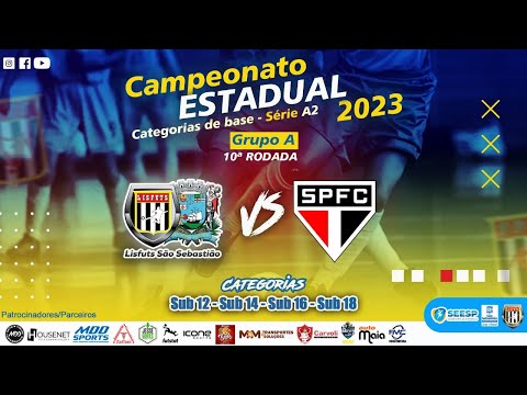 🏆 Campeonato Estadual categorias de base A2 - 10ª Rodada Sub16