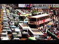 Vehicle Noise in Dhaka Street - Incredible Traffic in Dhaka, Bangladesh - Street View -