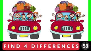 FIND 4 DIFFERENCES PICTURE PUZZLE #1