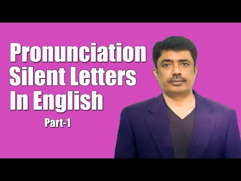 Silent letters in English | Bangla tutorial Video
