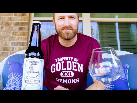 OddSide Ales - Rye Hipster Brunch Stout - Beer Review | Brews with Beck🍻 LIKE & SUBSCRIBE!😁