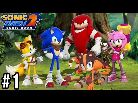 Sonic Dash 2: Sonic Boom iPhone Walkthrough Gameplay #1