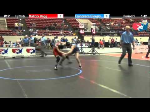 WM 52 KG - RD2 - Mallory Dagg vs. Francesca Giorgio (WOW)