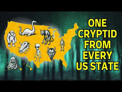 America’s STRANGEST Cryptids [ONE FROM EVERY STATE]