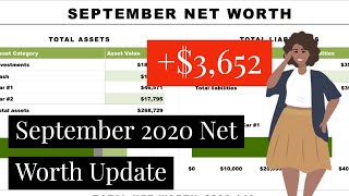September 2020 Net Worth Update | Financial Independence
