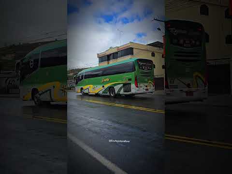 Express Sucre unidad 57, llegando al cantón Colta, provincia de Chimborazo 🚍🇪🇨