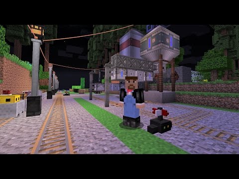 Train Time #2! Minecraft Railcraft Railway Build iLabs TNG pack