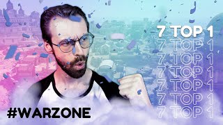 7 TOP 1 À LA SUITE sur WARZONE!