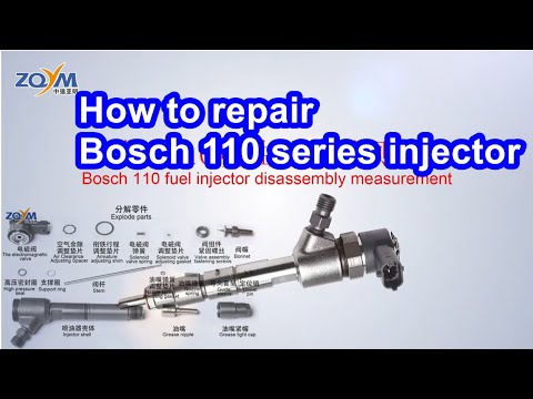 Bosch 110 series injector repair guide -ZQYM DIESEL SYSTEM