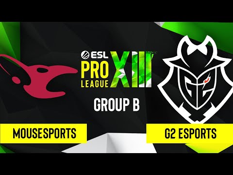 CS:GO - G2 Esports vs. mousesports [Mirage] Map 2 - ESL Pro League Season 13 - Group B