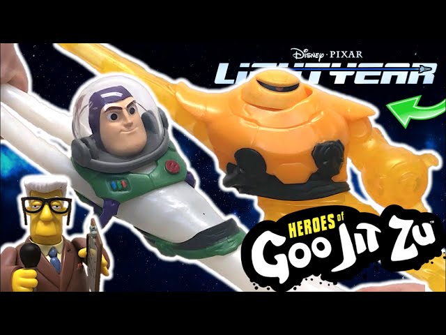 Vídeo relacionado con Heroes of Goo JIT Zu Lightyear Hero Pack - Alpha Buzz, Squishy, Stretchy, Gooey Hero.