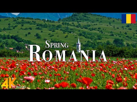 Spring Romania 4K Ultra HD • Stunning Footage Romania, Scenic Relaxation Film with Calming Music.