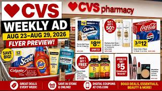 CVS Weekly Ad 8/23–8/29/26 🔥 BEST DEALS, BOGO & EXTRA SAVINGS!