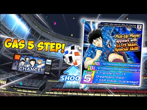 Gacha 5 Step Mencari Matsuyama RS! - Captain Tsubasa Dream Team
