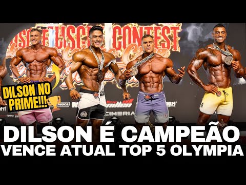 DILSON É CAMPEÃO EM JUIZ DE FORA E SUPERA O TOP 5 OLYMPIA 2025