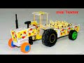 How To Make Tractor And Trolly Tractor From Matchbox Diy Tractor Kaise Banaye Tech Toyz