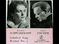 Schubert / E Schwarzkopf / E Fischer, 1952:  Auf Dem Wasser Zu Singen, D774