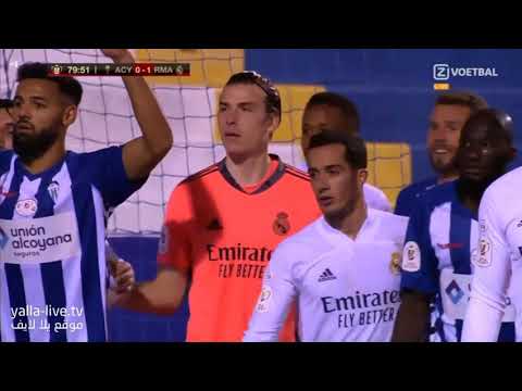 Jose Solbes GOAL vs REAL MADRID - Alcoyano 1-1 Real Madrid | Copa Del Rey 20/01/2021