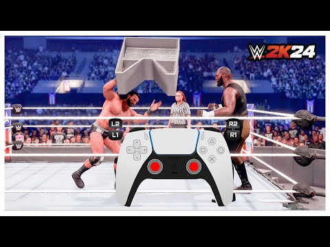 WWE 2K24 Advanced PS4/5 Controls Tutorial!