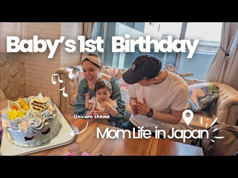 Yuna's First Birthday Party 🎉 | Mom Life in JAPAN