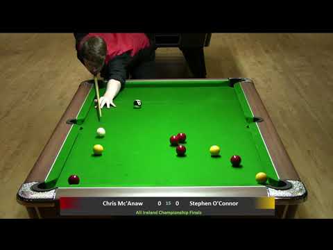 Festival of Pool - Mens Junior - Final - Chris Mc'Anaw v Stephen O'Connor