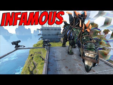 How We Online Raided This INFAMOUS Base Location In ARK