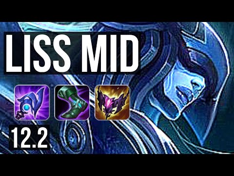 LISSANDRA vs YASUO (MID) | 3.9M mastery, 600+ games, 5/2/9 | KR Diamond | 12.2