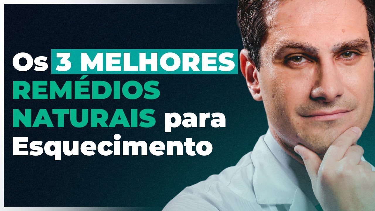 Os 3 Melhores REMÉDIOS Naturais para Combater ESQUECIMENTO, DESATENÇÃO e ALZHEIMER