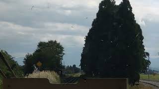 【前面展望】山形鉄道フラワー長井線　荒砥→赤湯　2024年