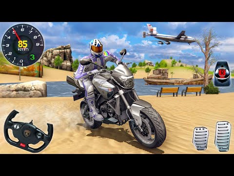 Super Bike Racing Simulator 3D - Extreme Mega Ramp Bike Stunt Racer Games Android Gameplay