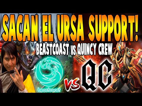 BEASTCOAST vs QUINCY CREW [BO2] - Sacan EL Ursa Support! "Scofield vs Lelis" - Realms Collide DOTA 2