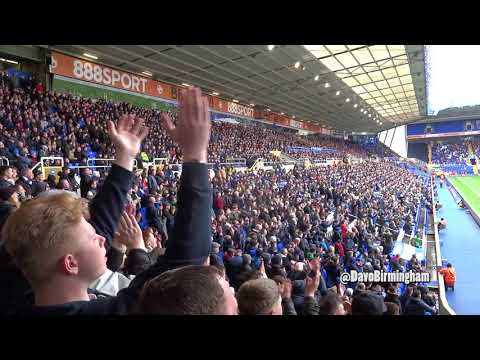KEEP RIGHT ON: Blues fans v Ipswich