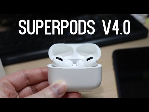 AirPods Pro Super Copy! The Superpods v4.0 with REAL ANC & Transparency mode! NEW Spatial Audio?