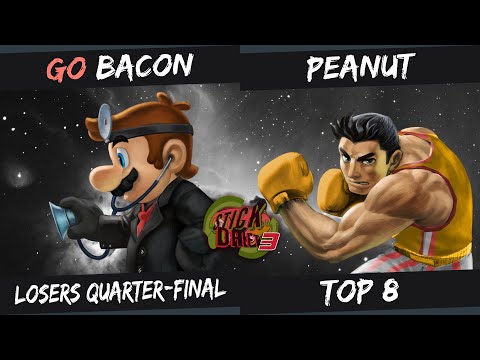 Stick Drift 3 - Losers Quarters - BacoN vs Peanut